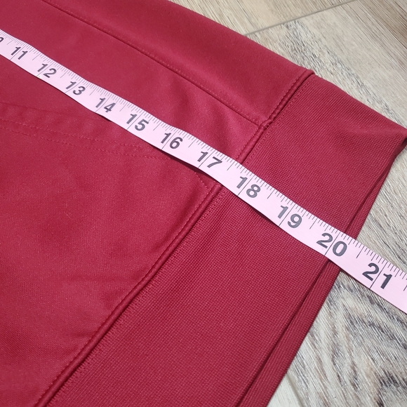 24) NIKE Dri-Fit Logo Hoodie Pullover Maroon Sz. M - Picture 11 of 12